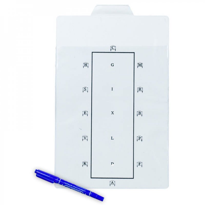 HORZE Learner Dressage Test Board - None - One Size - Image 1